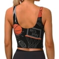 thumbnail image 3 of PAYOHTO Women's Sports Vest Sport Basketball Quick-drying Breathable Lightweight Elastic Exercise Daily Wear Summer Gift, 3 of 10