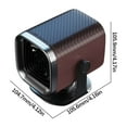 thumbnail image 3 of 12V Car Heater Defroster Defogger Portable Vehicle Heating Cooling Dual Mode Cigarette Lighter Plug Winter Summer Automotive Interior Temperature Control, 3 of 3
