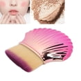 thumbnail image 3 of Blusher Brush, Soft Skin-Friendly Compact Portable Cosmetic Brush Fashionable Exquisite  for Cosmetics Shop for Home, 3 of 8