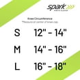 thumbnail image 6 of Spark Kinetic Knee Sleeve - Small - Compression Support with Kinesiology Tape, 6 of 7