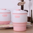 thumbnail image 4 of 350ml Silicone Foldable Coffee Mug Mug Cup Waterproof Travel Portable Red, 4 of 4