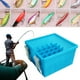 thumbnail image 4 of Caja Organizadora Almacenamiento Webfoot Octopus Egi Anzuelo Calamar Minnow Organizadores Cebo Duro Con Orificio Drenaje Accesorios Pesca Carpa, 4 of 9