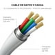 thumbnail image 4 of Cable USB Tipo A a C MUBITECH Blanco y Negro Carga Rápida Compatible Tipo C, 4 of 8