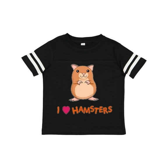 Inktastic I Love Hamsters Boys or Girls Toddler T-Shirt