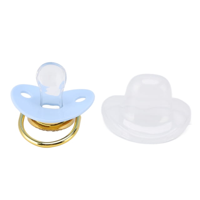 Chupete Para Bebé Con Diamantes De Imitación En Forma De Corazón, Chupete Para Bebé Recién Nacido, Chupete Ligero Y Suave Con Silicona Segura, Adecuado Para Bebés De 6 A 18
