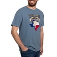 thumbnail image 4 of CafePress - Bull Skull Born Texas T Shirt - Mens Comfort Colors Shirt, 4 of 5