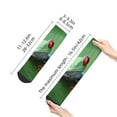 thumbnail image 4 of Pofeuu Red-Eyed Tree Frog-1 Print 30cm Socks, Adult Running Hiking Socks for Youth and Adult, 4 of 7