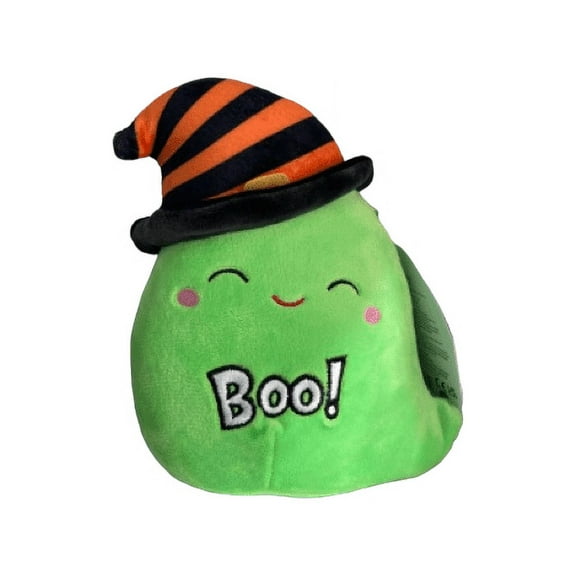 Official KellyToy Squishmallow Jeurgen the Ghost with BOO!