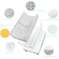 thumbnail image 2 of Cambiador de pañales para bebés YENING, impermeable, 80 x 40 cm, gris, 2 of 7