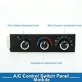 thumbnail image 4 of Panel de control climático HVAC A/C de Unique Bargains para Chevrolet Express 1500 2500 3500 4500, 4 of 6