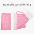 thumbnail image 3 of Bolsa De Baño Para Gatos, Bolsa De Ducha Para Gatos, Bolsa Antimordeduras Y Antiarañazos Para Inyección, Examen, Recorte De Uñas, Bolsa De Sujeción Multifuncional Para Gatos matsuzay PT002536-01, 3 of 6