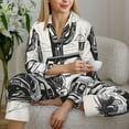 thumbnail image 6 of Sikiie Vintage Cactus Pickup Pajamas for Women Set, Womens Pajama Sets, Lounge Sets for Women, 2pjs for Women-Small, 6 of 7