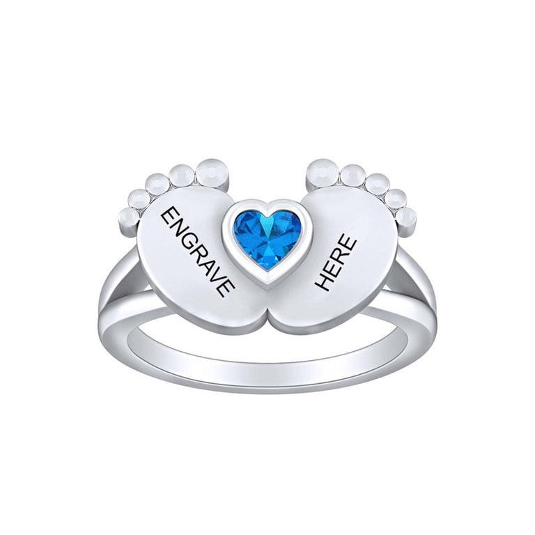 Baby blue promise ring outlet