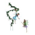 thumbnail image 3 of Flores Fairy Garden Stakes Estatuas en miniatura Figuras de regalo ideal Decoraciones únicas Esculturas de resina para la maceta de la flor de bonsai, 3 of 8