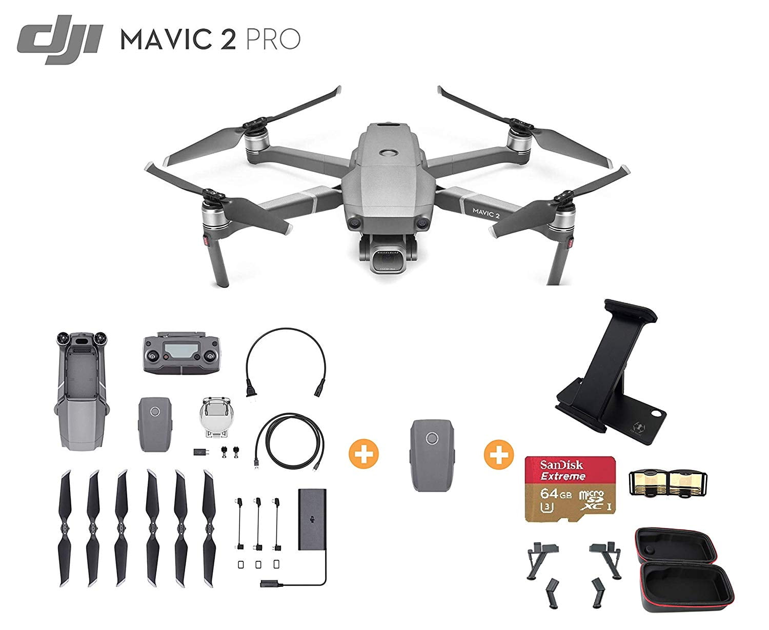 Dji Mavic 2 Pro Drone Quadcopter With 2x Optical Zoom Extra