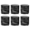 thumbnail image 1 of BRIGHTFUFU 6Pcs Black Plastic Cylindrical Handle for Public Toilet Partition Door Accessory Easy to Install, 1 of 8