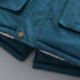 thumbnail image 4 of FAIWAD Toddler Boys Girls Winter Jackets Zip Up Down Coats Kids Hooded Warm Fleece Lined Thick Trench Outerwear, 4 of 8