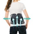 thumbnail image 3 of Double Pull Waist Posture Corrector Belt Braces Breatheable Supports Lower Back Lumbar Spine Support Belt Health Care, 3 of 5