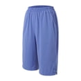 thumbnail image 6 of Capri Pants for Women 2025 Summer Elastic Waist Straight Leg Loose Linen Capris with Pockets Womens Cropped Pants, 6 of 8