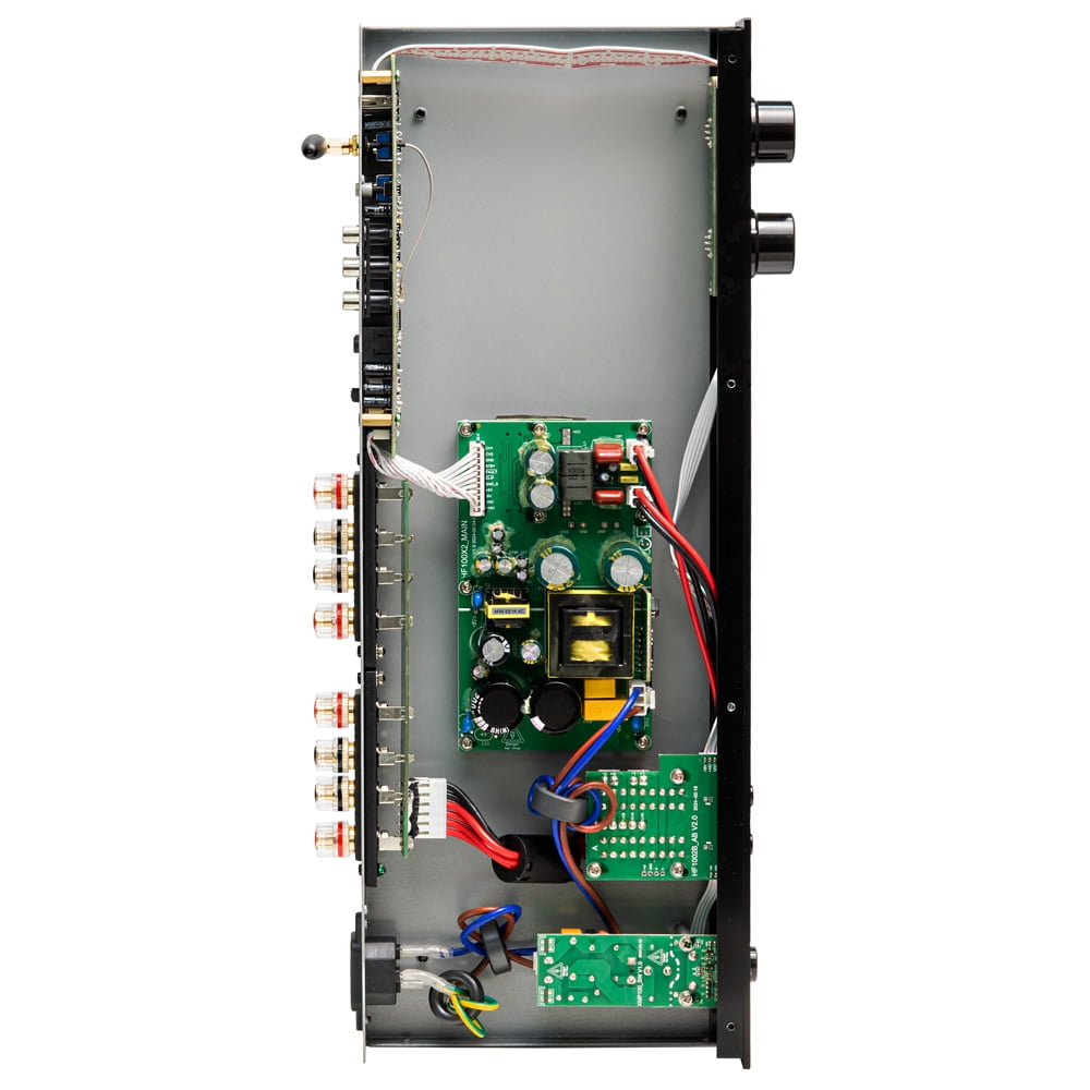 OSD XMP100 GEN2 2x 100W Class D High Power Stereo Amplifier, Bass and Treble Control 90 dB SNR
