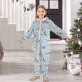 thumbnail image 6 of Cute German Shepherd Pattern One Piece Pajamas Soft Jumpsuit Cozy Sleep and Play Romper Zipper and Pockets 13Y-14Y, 6 of 8