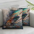 thumbnail image 3 of Ullo0ord Bird Throw Pillow Cover Decorative Pillow Case Home Decor Square Inches Pillowcase 18x18in, 3 of 7