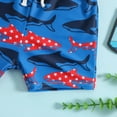 thumbnail image 5 of XBASW Kids Toddler Baby Print Swim Shorts Cartoon Boxer Swim Trunks for Boys Summer Beach Spa Floral Swimsuit 6M-4T, 5 of 6