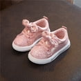 thumbnail image 3 of DPTALR Enfants Bébés Filles Garçons Bling Paillettes Nœud en Cristal Course Sport Espadrilles Chaussures, 3 of 9