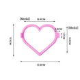 thumbnail image 2 of Heart Shaped Pancake Silicone Mold – Reusable Kitchen Tool for Eggs, Crepes, and Breakfast Cooking, 2 of 2