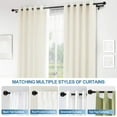 thumbnail image 4 of Urbanest Adjustable Double Curtain Rod Set Metal with Decorative Ball Finials, Heavy-Duty, 84"-120", Matte Black, 4 of 10