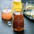 thumbnail image 2 of Glass Cup Big Belly Cups Letter Glass Cup for Water Milk Coffee, 2 of 5