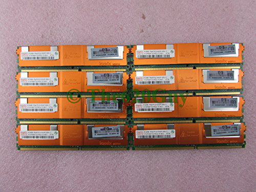 HP 2GB PC2-5300F DDR2 Fully Buff ECC Memory 649995-001 MT18HTF25672FDZ-667H1D6 