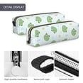 thumbnail image 4 of Disketp Kawaii Frogs Estuche de Lápices de Cuero con Cierre, Estuche Compacto para Papelería, Bolígrafos y Accesorios Pequeños, 4 of 7