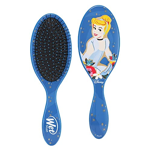 Wet Brush Original Detangler Brush - Cinderella, Ultimate Princess Celebration - All Hair Types - Ultra-Soft Bristles Glide Through Tangles with Ease - Pain-Free Comb for Men, Women, Boys