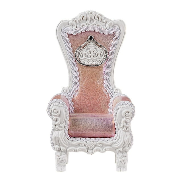 Sofá individual Strade Fareast Limited para casa de muñecas mini sofá con respaldo alto Rosa