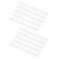 thumbnail image 4 of Binding Spines, Manual Bound Wear Resistant Good  Gloss 1/2in 30 Holes Binding Coils  For Office For Student Transparent, 4 of 8