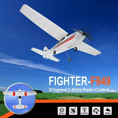 WLtoys F949 3CH 2.4G RC Airplane RTF Glider EPP Composite Material