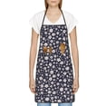 thumbnail image 3 of Sikiie Daisies Flowers Aprons for Kitchen Cooking Aprons, Chef Apron for Men Women Chef, 3 of 7
