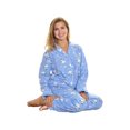 thumbnail image 3 of Angelina Cozy Fleece Notch Collar Pajama Set with Pockets (1-Pack), 3 of 4