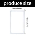 thumbnail image 5 of Zorvai Universal Refrigerator Door Seal 28.5x42.71inch Replacement Part Suitable for Improved Cold Retention and Energy Efficie, 5 of 15