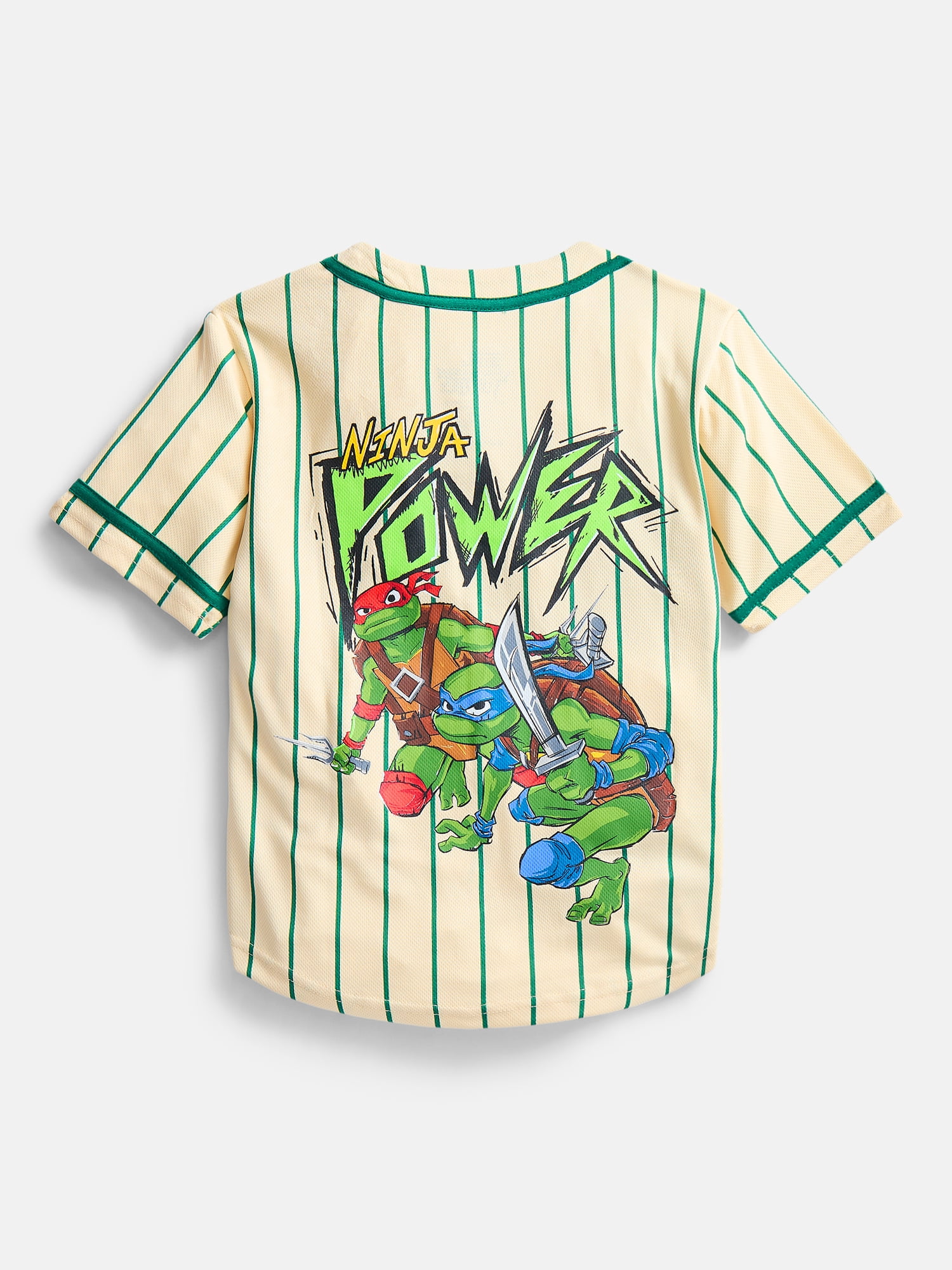 Teenage Mutant Ninja Turtles Boys Baseball Jersey and Matching Shorts Set, 2-Piece, Sizes 4-12