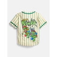 thumbnail image 2 of Teenage Mutant Ninja Turtles Boys Baseball Jersey and Matching Shorts Set, 2-Piece, Sizes 4-12, 2 of 3