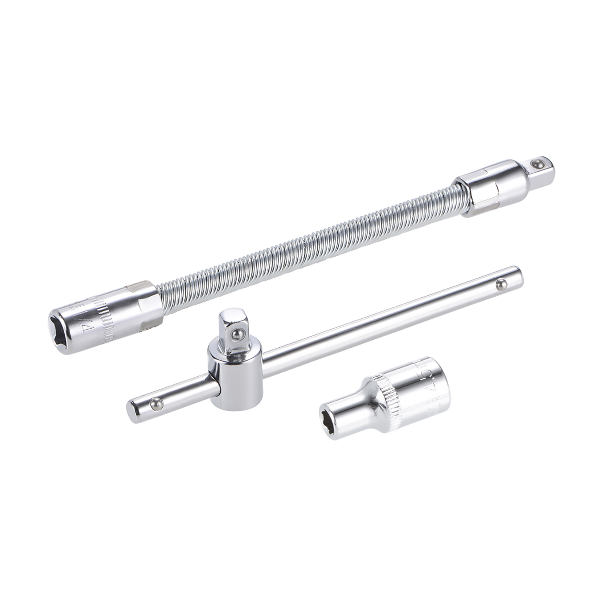 Socket Set, 4.5mm 6Point Shallow Socket 4.5" Sliding Wrench Breaker