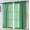 Hunter Green, variant on Yellow Sheer Window Rod Pocket Curtain Set 90" Inches Long (2 Panels)