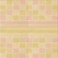 thumbnail image 1 of Ahgly Company Indoor Square Patterned Khaki Gold Area Rugs, 6' Square, 1 of 1