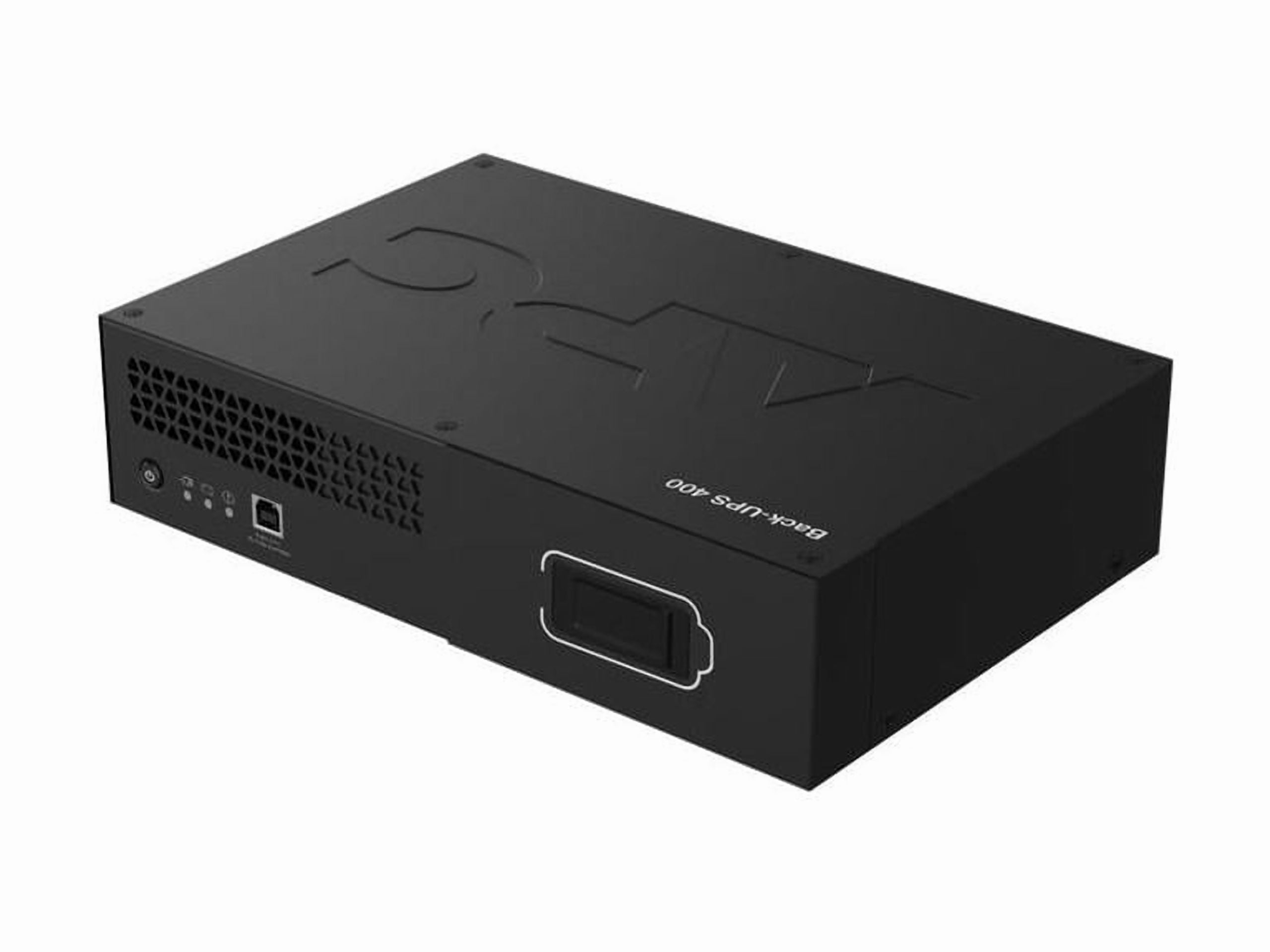 APC by Schneider Electric 400VA 3 NEMA 5-15P Battery Backup UPS BV400XU