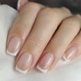 thumbnail image 2 of Square Press on Nails Glitters Fake Nails on Nails in 12 Sizes,24Pcs French Nails Tips for DIYS Nails Art Decors, 2 of 7