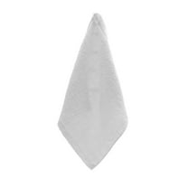 Btomtd Bamboo Fiber Washcloths Natural and Soft Face Towels Highly Absorbent Hand Towels for Facial Cleaning and Personal Bathroom Care - 9.84'x9.84', White