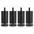 thumbnail image 2 of Patas ajustables de aluminio Sunnimix para muebles 12 cm Negro juego de 4, 2 of 7