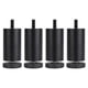 thumbnail image 2 of Patas ajustables de aleación de aluminio para muebles, patas de sofá, patas de repuesto para sillón, armario, sofá, tocador (juego de 4) - Negro 10cm SM SunniMix Patas del sofá, 2 of 7